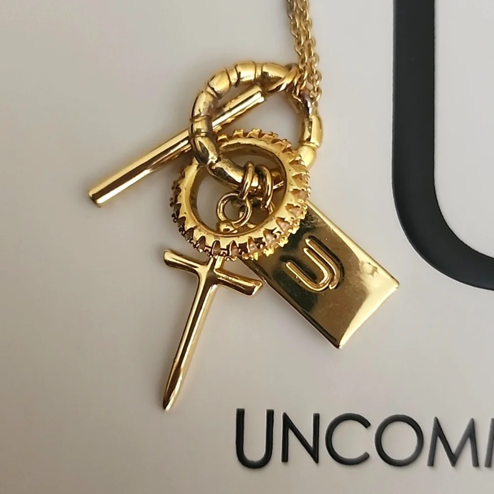 Uncommon James Gold Girl's Key xhain Necklace - Picture 2 of 2